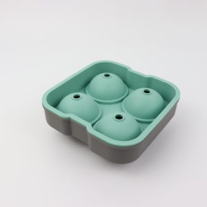 Stampi per Cubetti di Ghiaccio in Silicone Rechishre, Stampo per Sfere di Ghiaccio con Coperchio per Whisky, Cocktail e Bourbon, Riutilizzabili e Senza BPA - Product Image 2