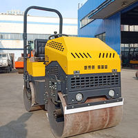 Compacteur à rouleaux Luxin Heavy Industry LX02JS, 2 tonnes, double tambour, vibratoire, homologué CE, moteur diesel refroidi par air