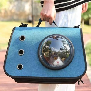 Wholesale New Oxford Cloth Portable <b>Cat</b> Bag <b>Large</b> Space Sling Pet Backpack Folding and Breathable for Small Dogs - Product Image 5