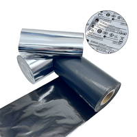 Gratis sampel Printer TTO TTR pita Transfer termal Resin kompatibel Printer 24mm gulungan harga pita kode Batang sangat baik
