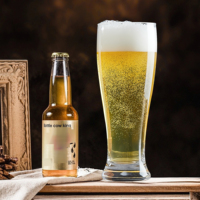 Kustom Logo 14oz/450ml gaya klasik Pilsner Tumbler gelas Pint gelas bir kacamata kristal gelas Set untuk klub malam