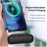 Banco de energía de carga rápida 3 en 1 magnético para iPhone y para Samsung 20W salida impermeable Mini cargador de teléfono celular