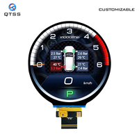 Modul Layar LCD TFT IPS QTSS 4.0 Inci 720*720 NV3052C-GRB Papan Driver Antarmuka SPI RGB Panel Sentuh Kapasitif CTP