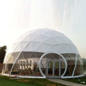 Maison dôme géodésique de luxe étanche <span class=keywords><strong>japonaise</strong></span> isolation hivernale maison en forme de dôme 10m 9m - Product Image 3
