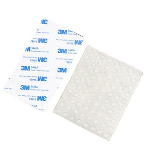 Coussinets en feutre et granules de silicone anti-collision JIUFA pour la protection des portes d'armoires et de placards - Product Image 3