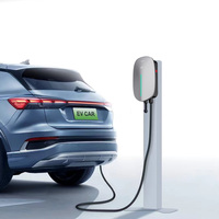 RUIVANDA Home Commercial 22 kW Caja de pared trifásica Ev Cargador Post Vehículo eléctrico Pila de carga 0-16A/0-32A precio