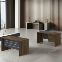 Nouvelle table de bureau compacte et élégante de 120 cm (1,4 m) pour petit espace, idéale pour la réception ou comme bureau informatique, avec fonction de travail debout.