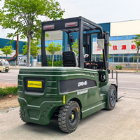 3500kg Endüstriyel Ağır Yük 6m Kaldırma Yüksekliği ISO CE Elektrikli Forkliftler 2.5 Ton 3 Ton 3.5 Ton Yan Kaydırmalı Elektrikli Forklift