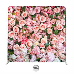 रंगीन डाई सबलिमिनेशन फोल्डेबल शादी की पृष्ठभूमि विशेष घटनाओं के लिए पोर्टेबल तनाव फैब्रिक संरचना - Product Image 1