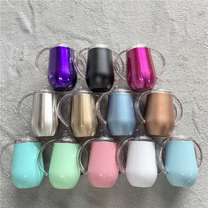 Multi Kleuren In Voorraad 12 Oz Sippy Cup Mokken Zuigeling Tepel Kinderen Thermos Water Cup Vacuüm Fles Met Handvat zuigmond - Product Image 1