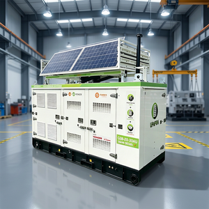 Estación de Energía Híbrida para Centro de Datos, Móvil y Desmontable, 30KVA/50KVA, Batería de 62.67kWh/112kWh, 2375Wp Solar, para Uso Temporal - Product Image 1