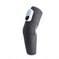 Masajeador de Piernas por Compresión de Aire Caliente Zhipin, para Espasmos Musculares, Piernas Inquietas, Circulación de Pies, Control de Tiempo, Portátil y Recargable