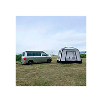 Auvent gonflable de luxe pour camping-car, en tissu Oxford, ouverture rapide automatique quatre saisons, résistant aux UV, à vendre