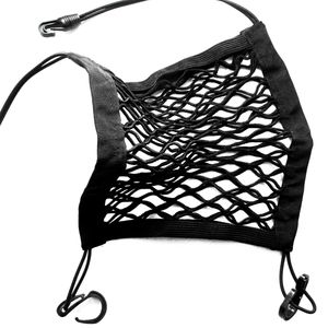 רשת תא המטען רשת-מטען בטיחות בגודל קטן, וילונות מסך עמיד כדי להגן ולארגן מאמרים - Product Image 3