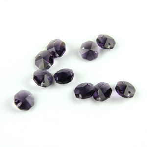 Perles de cristal octogonales personnalisées, pour lustre de jardin, breloque d'extérieur, vente en gros, pièces - Product Image 5