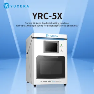 Yucera YRC-5X 5 eksenli zirkonya cad cam sistemi diş freze makinesi fiyat