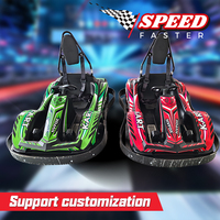 Venta al por mayor de fábrica: Go-Kart eléctrico para niños con chasis de acero de aleación, 3-4 horas de carga, 1 minuto de cambio de batería, para drifting al aire libre.
