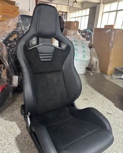 Sedili da Corsa a Secchiello JIABEIR 1039RTF Sportster CS Universali in Pelle Nera con Schienale in Fibra di Vetro e Inserti in Camoscio - Product Image 2