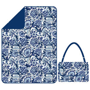 Coperta da Picnic Pieghevole Impermeabile Riciclata con Cinghia Personalizzata e Design Stampato, Tappetino in Plastica di Lusso per Bambini - Product Image 2