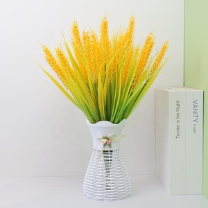 Piante artificiali di decorazione autunnale di alta qualità grano secco finto con piante a stelo singolo di <span class=keywords><strong>zucca</strong></span> per Halloween - Product Image 6