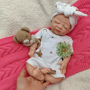 ตุ๊กตาเด็กแรกเกิดทำจากซิลิโคน18นิ้ว, ตุ๊กตาเด็กแรกเกิดสามารถดื่มได้ทำด้วยมือของเล่นทา<span class=keywords><strong>สี</strong></span>3D - Product Image 3