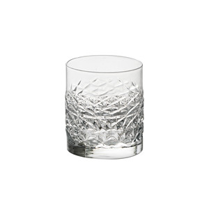 แก้วน้ำมีเท็กซ์เจอร์ Luigi Bormioli DOF Mixology ขนาด 38 ซล. สูง 9.6 ซม. เส้นผ่านศูนย์กลาง 8.6 ซม. - Product Image 1