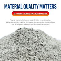 Mortier résistant aux acides KPI, Enduit anti-acide au silicate de sodium, Mortier anticorrosion pour réservoirs chimiques, piscines d'évacuation des eaux usées et revêtements de briques acides