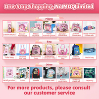 Bolsa de lujo a prueba de golpes impermeable para computadora portátil Funda de computadora portátil de dibujos animados Impresión personalizada Paquetes de computadora portátil