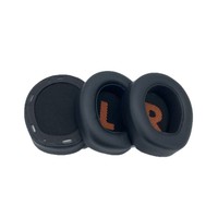 Coussinets d'oreille de remplacement pour écouteurs JBL Quantum Q200 Q300, avec matériau doux et respirant, en cuir protéiné