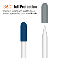 Capuchons de protection en silicone personnalisés pour pointes d'écriture, accessoires de protection pour Apple Pencil 2ème génération et 1ère génération, embouts en silicone