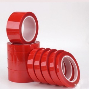 Chịu nhiệt độ cao Pet <span class=keywords><strong>Red</strong></span> Silicone băng dính cho thiết bị điện tử cách nhiệt và nhiệt niêm phong - Product Image 4