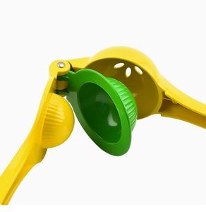 Prensa exprimidora Manual de frutas de aleación de aluminio dos en uno con Clip de limón de doble capa multiusos - Product Image 4