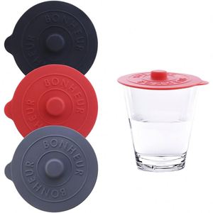 Couvre-tasse en silicone réutilisable, plus épais, écologique, couleurs assorties, pour tasse de voyage - Product Image 1