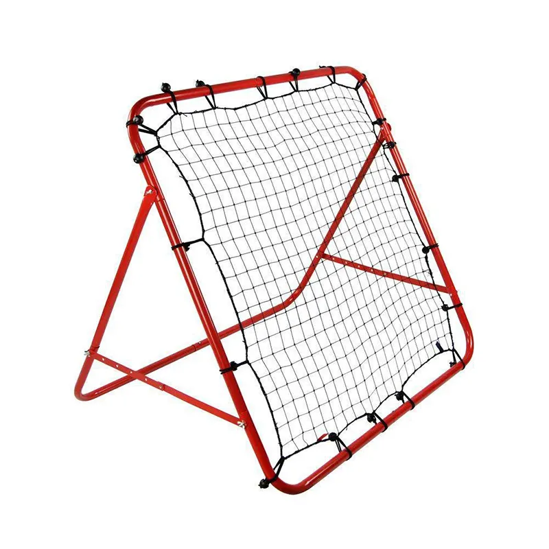 Hoge Kwaliteit Voetbal Goal Bounce Kickback Trainingsapparatuur Opvouwbare Voetbal Rebounder Net