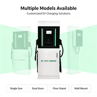 Chargeur rapide CCS2 DC 80kW 120kW 180kW 240kW 320kW pour véhicules électriques en Amérique du Sud, système de charge solaire