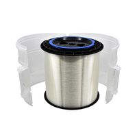 Cable de Fibra Óptica Monomodo Hanwey G657A2 de 125m/250m con Conductor Sólido, Bobina de 50.4km para Drones FPV