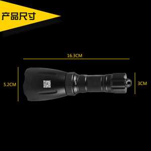 Diving <b>Light</b> Led Underwater Torch Ip8 Waterproof Magnetic <b>Switch</b> For Diving Fishing Hunting - Product Image 5