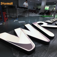 Letrero Luminoso LED 3D Personalizado para Concesionarios de Autos, Tiendas Minoristas, Oficinas, Publicidad Exterior, Acrílico Resistente al Agua, Intermitente