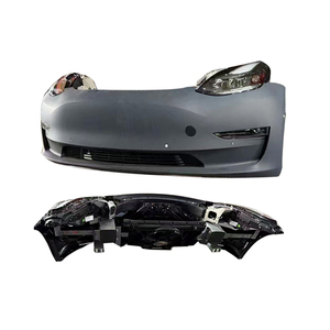Pare-chocs universels neufs en plastique pour voiture, kit de carrosserie, pare-chocs avant, mise à niveau du plastique pour <span class=keywords><strong>Tesla</strong></span> Model 3 <span class=keywords><strong>Performance</strong></span> 2019 - Product Image 3
