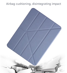 Étui en cuir PU pour <span class=keywords><strong>iPad</strong></span> 10.2, 7e <span class=keywords><strong>génération</strong></span>, <span class=keywords><strong>coque</strong></span> intelligente, protection antichoc, matériel TPU - Product Image 3