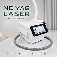 Портативный настольный лазер OEM/ODM Q-Switched Nd:YAG 532 нм 1064 нм для удаления татуировок, пигментации и омоложения кожи (полупроводниковый)