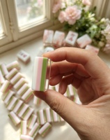 Jeu de Mahjong américain de haute qualité, imperméable, en acrylique, quatre couches, grain de marbre rose, durable, 160 pièces, tuiles de Mahjong américaines