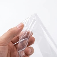 Sacs en polyéthylène LDPE transparents à extrémité ouverte, imprimés sur mesure, pour l'emballage de vêtements de boutique, de cadeaux et de marchandises