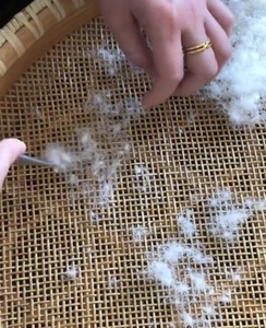 Plumes de canard grises lavées à la machine pour le rembourrage de literie et de sacs de couchage - <span class=keywords><strong>Prix</strong></span> bas - Product Image 6