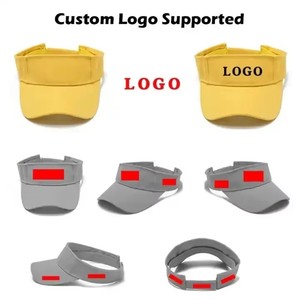 Sun <span class=keywords><strong>Visor</strong></span> <span class=keywords><strong>hat</strong></span> đồng bằng mùa hè tùy chỉnh Sun <span class=keywords><strong>Visor</strong></span> Mũ phụ nữ lớn vành UV bảo vệ rỗng Top Mũ mũ - Product Image 5