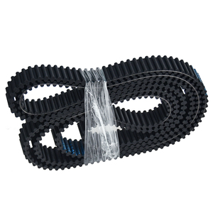Correas Sincrónicas Dentadas de Doble Cara de Goma Abierta con Alambre de Acero de Poliuretano HTDS 3M 8M 5M 14M XH T10 - Product Image 1