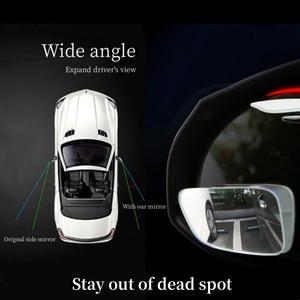 Miroir d'angle mort de voiture HD réglable à 360 degrés avec accessoire extérieur de vue arrière grand Angle - Product Image 6