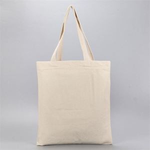 Custom 100% Organic Eco Friendly Recycle Cotton Canvas Tote Shopping <b>Bag</b> With Your Logo - Product Image 1