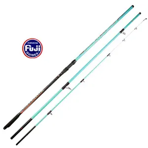 HYD-OEM/ODM Factory Inventory Großhandel 4,2 m High Carbon 3 Abschnitte Top FUJI Führungs ring Fishing Surf Rod