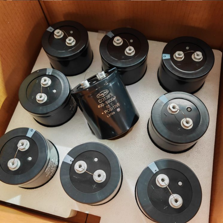 JIANGHAI CD138S 400v 5600uf DC Inverter Capacitor - 90*96MM